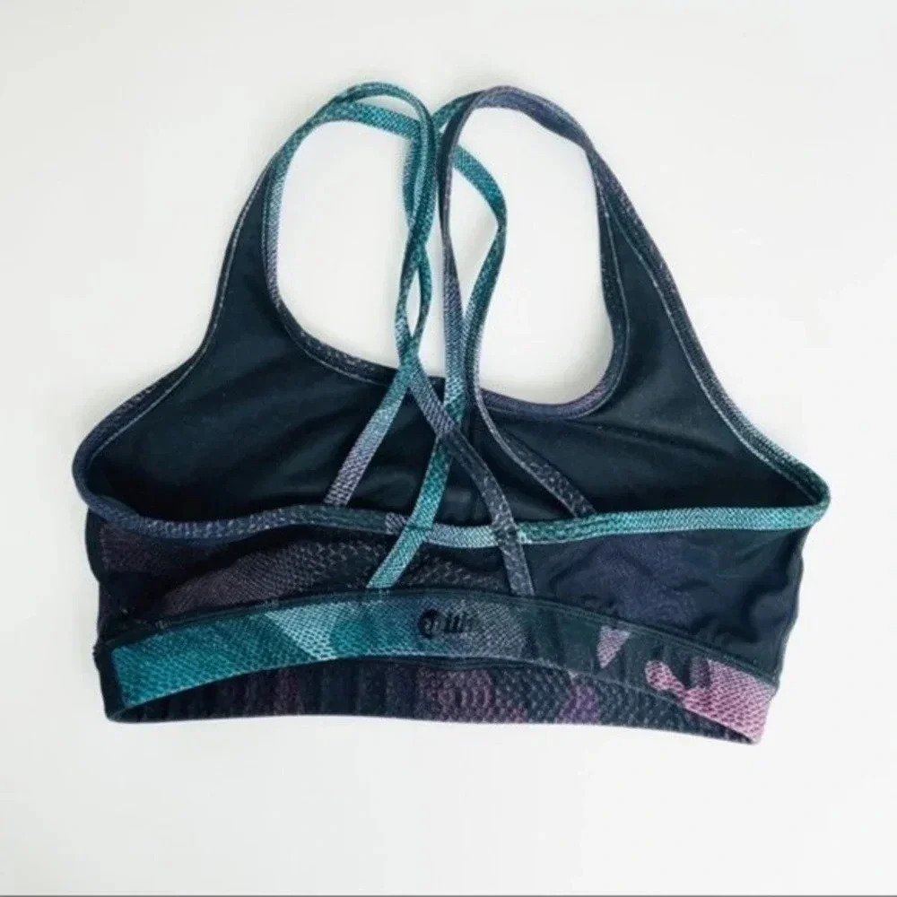 Snake Print Sports Bra Size XS‎
